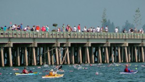 The 2014 Long Bridge Swim. Photo courtesy Keokee.