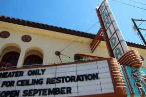 The Panida marquee. Photo by Ben Olson.