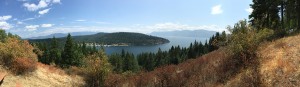 Panoramic view of Garfield Bay. Photo by Ferris McDaniel.