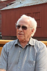 Larry Stone shares his experiences in 1967. Photo by Ben Olson.