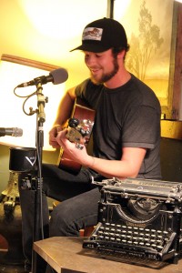 Josh Hedlund at the "Live @ the Office" concert last spring. Photo by Ben Olson.
