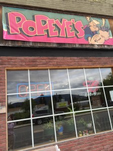 Popeye's bar in Priest River. Photo by Susan Drinkard.