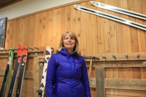 Laurie Miller stands before the beginning of something great. Photo by Ben Olson.