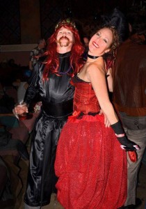 A couple of revelers enjoy last year's Follies at the Panida Theater. Courtesy photo.