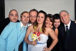The cast of 'Cold Feet,' a play by Chris Herron.