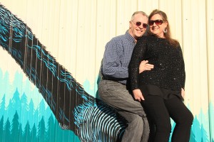 Rob and Amy Kincaid. Photo by Ben Olson.