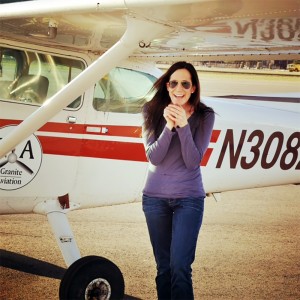 Jennifer Brandenberg looks like she is having absolutely no fun at all. Courtesy photo.