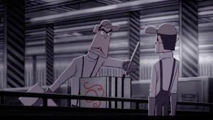 A still frame from “Stripy.” Courtesy photo.
