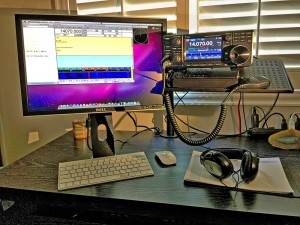 A HAM rig. Photo courtesy of Eric Anderson.