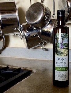 One of bTizzy’s products, Alex Elman 100% Organic Extra Virgin Olive Oil which features braille on the bottle for those who are sight-impaired. Photo courtesy of bTizzy.