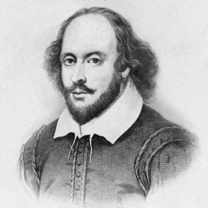 William Shakespeare. Not so sure about the earring, though.