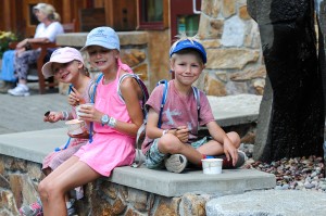 Some happy pint-sized customers. Photo courtesy of SMR.