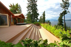 The amazing deck.