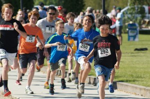 And they’re off! Photo by Chris Bessler.