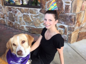 Chimney Rock manager Kellie Pierce with Drake.