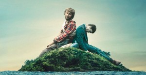 Paul Dano (left) and Daniel Radcliffe’s corpse (right) star in “Swiss Army Man.” Courtesy photo.