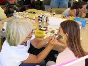 Face painting will be offered in the kids booth, along with other activites. Courtesy photo.