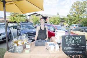 Tianna Valiani - Cultured Solutions Kombucha: Years at the Farmers Market: one “As a first-year member I found the Farmers’ Market to be very welcoming! The Sandpoint community is so loyal to the vendors and appreciates all of our products. It was so exciting to see the same faces each week. I really got to know the regulars and connect with them by sharing what we love.” Photo by Cameron Barnes