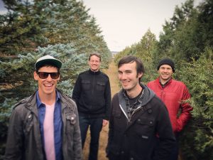  The Andy Hackbarth Band is all smiles when it comes to music. 