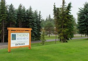 The entrance to Thorne Research in Dover. Courtesy photo.