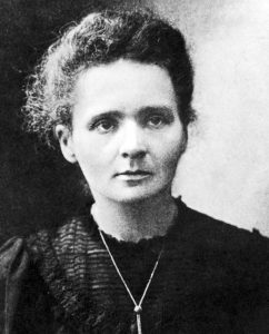 Marie Curie.
