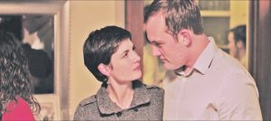 Actors Rachael Perrell Fosket and Michael Draper navigate a rocky relationship in “Emily.” Courtesy photo.