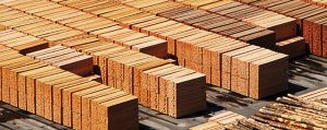 Milled lumber sits at a North Idaho mill awaiting shipment. Courtesy photo.