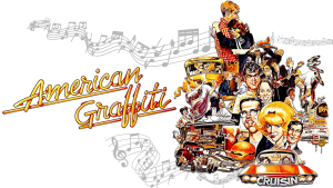 A promotional poster for "American Graffiti."