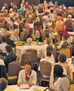 Participants meet for last year’s Climate Solutions Caucus. Courtesy photo.